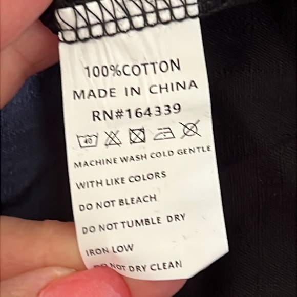 Petal & Pup Chantry Check Ruffle tie strap maxi dress, black & white, sz L, NWT - Picture 9 of 9